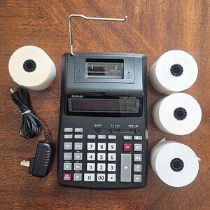 Staples 12-Digit Desktop Printing Calculator